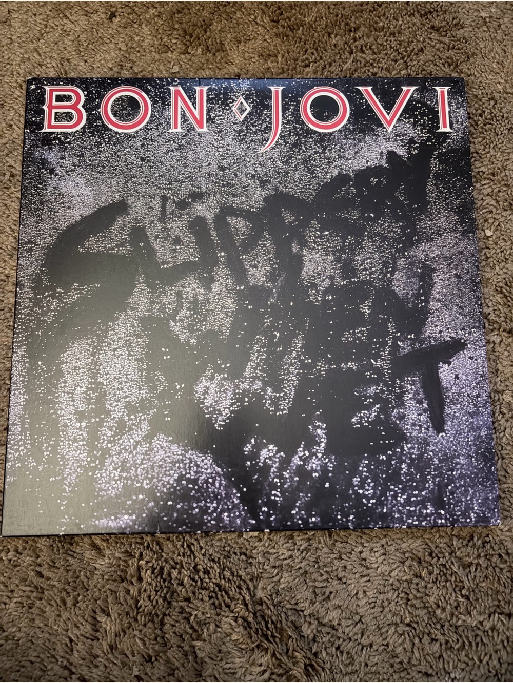 Bon Jovi Slippery When Wet Vinyl Record